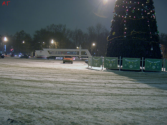 Новогодняя ёлка на площади, 2005 г.