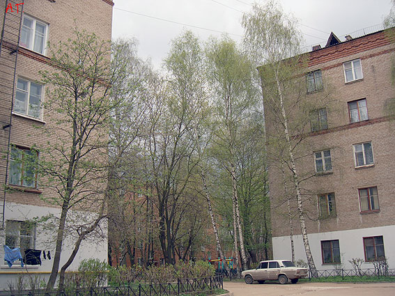 Родной двор, улица Мира, дома 9 и 11, 2005 г.