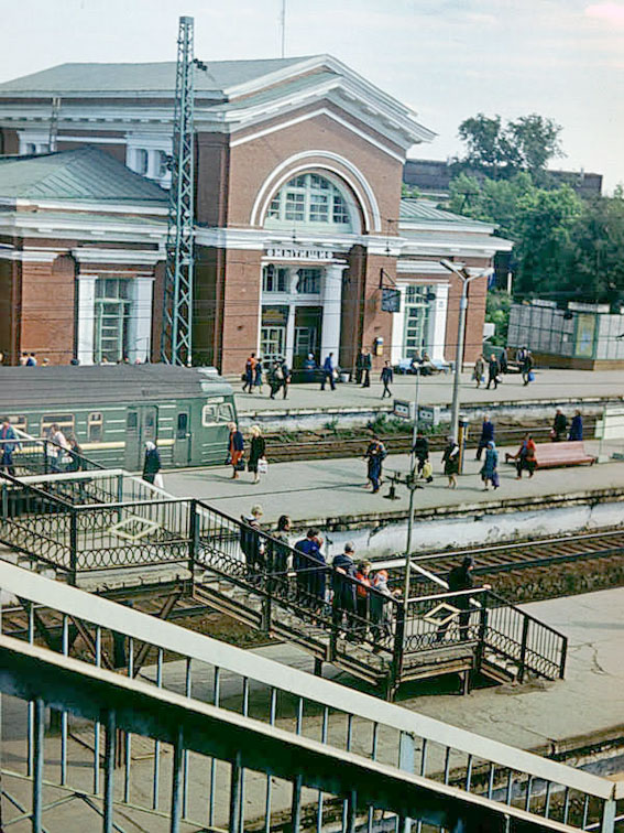 Мытищи, Вокзал, 1982 г.
